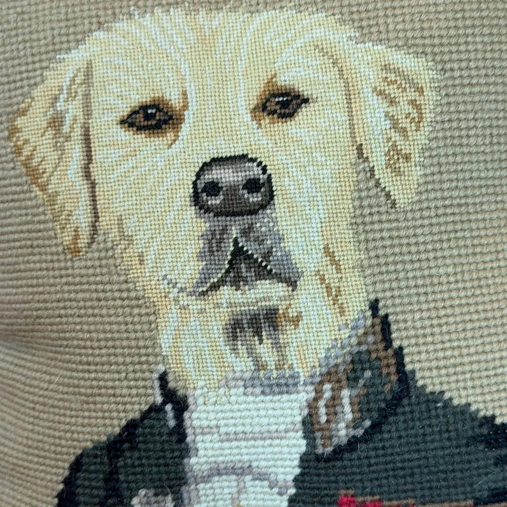 N/A *vtg needlepoint
